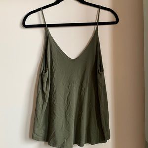 Mikey & Joey tank top. Size medium. Green